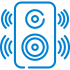 Innovative sound system installations enhancing audio quality for corporate and commercial environments.